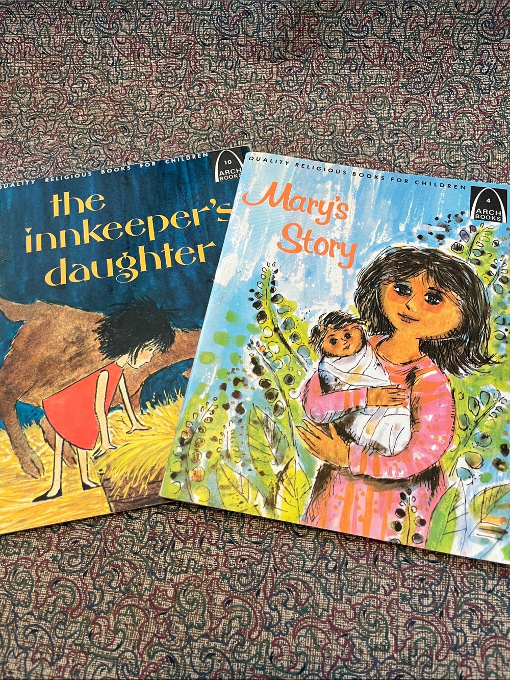Vintage Arch Books - Mary’s Story & The Innkeeper’s Daughter